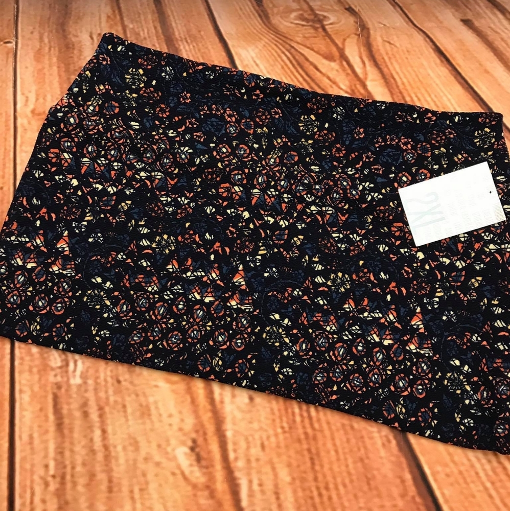 LuLaRoe Cassie Pencil Skirt Size 2XL New With Tags